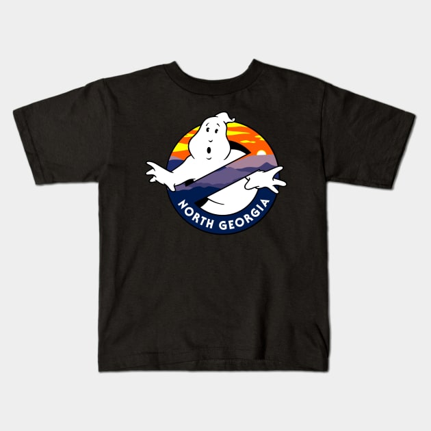 North Georgia Ghostbusters Logo Kids T-Shirt by NGGB